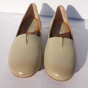 Born Sebra Leather Slip-Ons